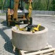 Chwytak automatyczny do kręgów betonowych
